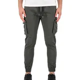 Alpha Industries Cotton Twill Joggers Greyblack 3XL