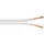 goobay 67748 Lautsprecherkabel 2x1.5 mm2 CCA Litze - Boxenkabel Litzenkabel Subwoofer Kabel / Weiß 25 m weiss