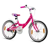 Rezzak Kinderfahrrad 20 Zoll rosa/weiß