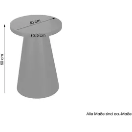 byLIVING Beistelltisch Cone Breite 40 H 50 cm