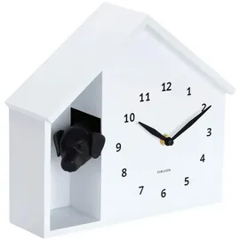 Karlsson Wanduhr Peeking Doggy - B/H/T ca. 26,00x29,00x10,30