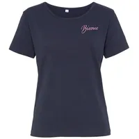 VIVANCE Kurzarmshirt Damen blau, rosa Gr.36/38
