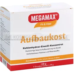 MEGAMAX Aufbaukost 4 Sorten Pulver 120 g