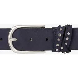 Brax Damen Veloursledergürtel Style DAMENGÜRTEL navy, dunkelblau, Gr. 75