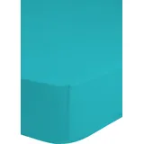 Good Morning Spannbettlaken Jersey 90 x 200 cm blau