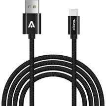 Alkaya USB-C 1 m Schwarz