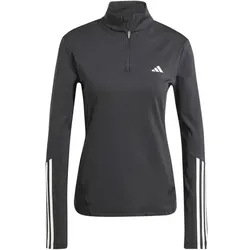 ADIDAS Damen Rolli Hyperglam Training Quarter-Zip, BLACK/WHITE, S