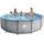 Happy People Stahlrahmenpool Set 457 x 106 cm grau