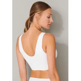 SCHIESSER Bustier mit herausnehmbaren Pads - Invisible Soft, weiss_170364, 44