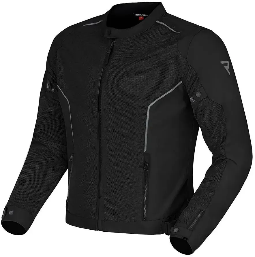 Rebelhorn Classic Mesh Jacke - Black - 6XL