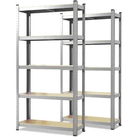 Karat Schwerlastregal Lakota Traglast bis 1250 kg Individuell einsetzbar Verzinkt 200 x 100 x 50 cm