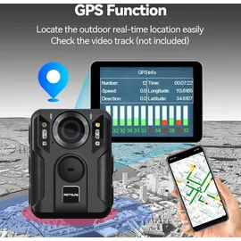 Retevis RT79 Body Cam Schwarz