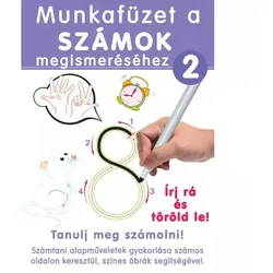 Schreibe darauf und wische es ab! Übungsheft - Zahlenverständnis auf Ungarisch