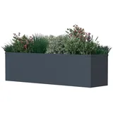 Westmann Talus Pflanzkasten 100 x 25 x 27 cm Anthrazit