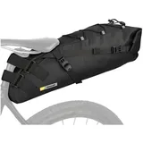 luxuskollektion Fahrrad Satteltasche wasserdicht 10/13 l schwarz