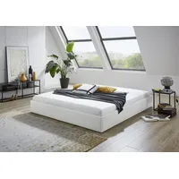 Westfalia Schlafkomfort Polsterbett "Osaka", weiß, B:165cm L:205cm, Bezug:Kunstleder, 100%