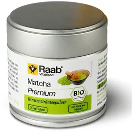 Raab Vitalfood Matcha Grüntee Premium