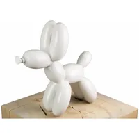 KUNSTLOFT Skulptur, Weiß, Stein, 28x26x10 cm, Dekoration, Skulpturen &