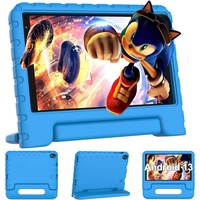 FACETEL Kids Tablet mit Quad Core, Play Store, FACETEL Augenschutz Tablet (8", 64 GB, Android 13, mit Kindersicherung, 7GB 3600mAh WiFi Doppelkamera Tablet Kinder) blau