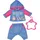 BABY BORN Puppenkleid Jogginganzug Blau/Pink (830109)