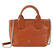 Dudu Ibiza Henkeltasche Leder Braun