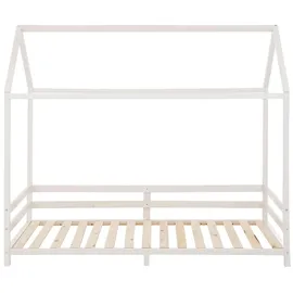 otto home Hausbett Ellen 90 x 200 cm Kiefer massiv weiß