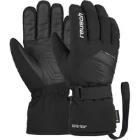 Reusch Fingerhandschuhe Alvin Gore-TEX mit praktischer Handgelenkschlaufe 701 Black/White,