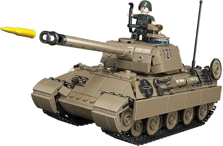 CAYI PzKpfw V Panther 899 Teile Bausteine Set für Hobbybauer