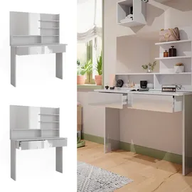 Vicco Schminktisch Azur 120 cm mit Spiegelregal