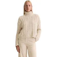 Marc O'Polo Oversized Pullover aus Alpaka-Baumwoll-Mix, Offwhite, XXL