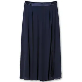 sheego A-Linien-Rock Damen Blau 48
