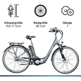 Zündapp Green 3.7 28 Zoll RH 48 cm Damen anthrazit