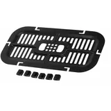 Piebert Gitter (rechts/groß) kompatibel mit/Ersatzteil für Tefal SS-9100052689 EY905D... Easy Fry & Grill Fritteuse