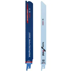 Bosch Säbelsägeblatt-Set S 1122 BF + 1 EXPERT S 1155 HHM 25-tlg.