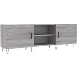 vidaXL TV-Schrank Grau Sonoma 150x30x50 cm Holzwerkstoff Modell 8