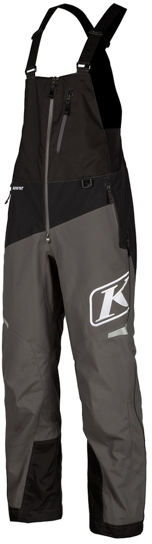 Klim Storm Latzhose, grau, Größe 2XL für Männer