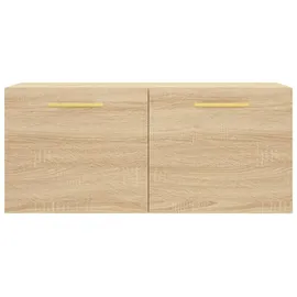 vidaXL Wandschrank 80 x 36,5 x 35 cm Braun