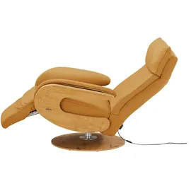 HIMOLLA Relaxsessel 7818 Leder 75 x 108 x 84 cm Gelb elektrisch