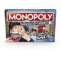 Monopoly Jeu Hasbro Edition Mauvais Perdants