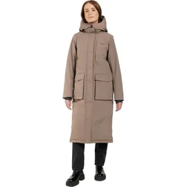 Didriksons Leya Parka Long 3 mocha brown braun 40