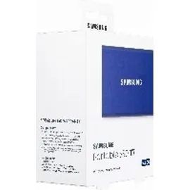 Samsung Portable SSD T7 500 GB USB 3.2 blau