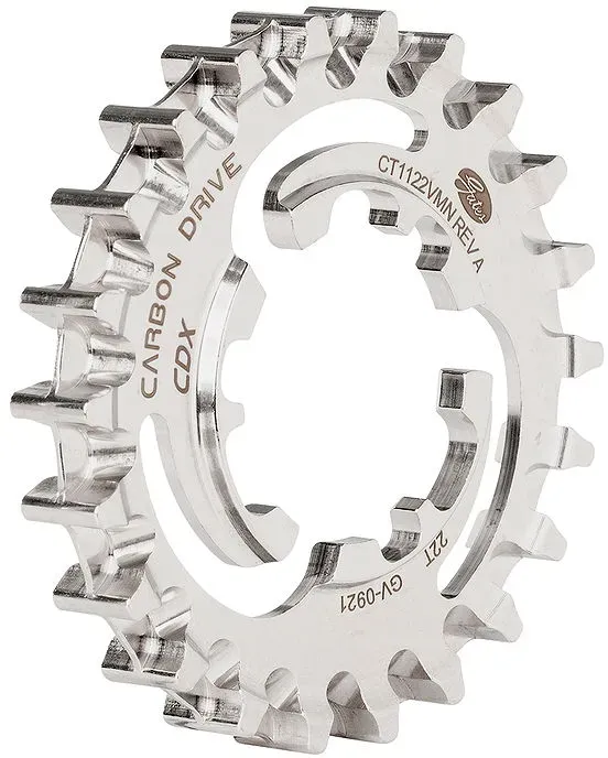 Gates Riemenscheibe CDX Enviolo (hinten) silber     22 Zähne