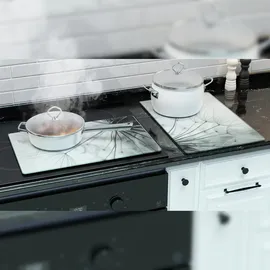 ALLboards Herdabdeckplatte 2er Set mehrfarbig