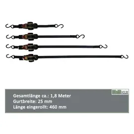 Trutzholm Spanngurte 1,8 m 320/640 daN
