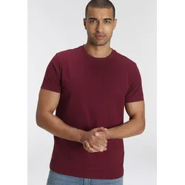 AJC T-Shirt 3er-Pack, lockere Passform, Basic-Stil Gr. L (52/54), bordeaux, marine, schwarz, , 66796733-L