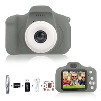 Tadow Kinder Kamera,mit 2.0-Zoll,Cartoon-Aufkleber,1080P HD 32GB,USB Sofortbildkamera schwarz