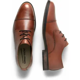 JACK & JONES Raymond Leather Schuhe Cognac 43