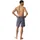 MEY Pyjamashorts Tie Minimal Blau XL