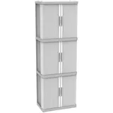 Terry Kunststoffschrank Rolling Space Modular  (L x B x H: 36 x 59 x 170 cm, Traglast Einlegeboden: 10 kg)