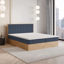 masseno VARELI 160 x 200 cm Blau